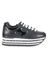 HOGAN LACE-UP PLATFORM SNEAKERS,11038687