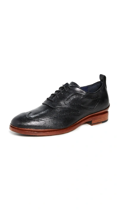 Cole Haan Washington Grand 2.0 Oxfords In Black