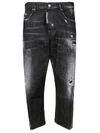 DSQUARED2 DISTRESSED JEANS,S75LB0216 S30357 900