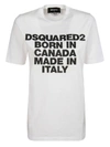 DSQUARED2 BORN IN CANADA T-SHIRT,S75GD0023 S22427 100