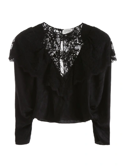 Magda Butrym Alkaamar Blouse In Black