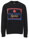Dsquared2 Graphic Logo Sweatshirt In Black