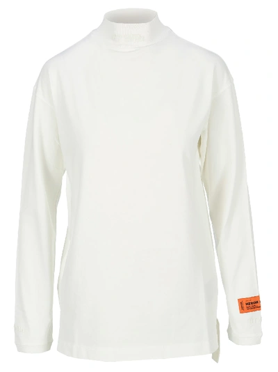 Heron Preston Turtleneck T-shirt In White