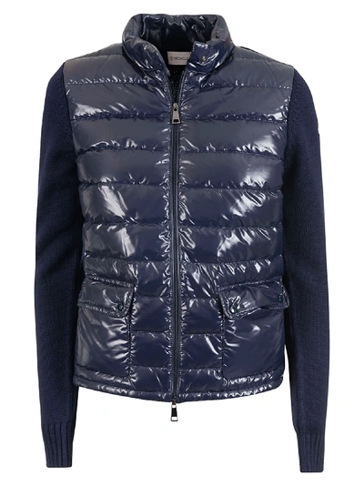 Moncler Zipped Down Jacket In C