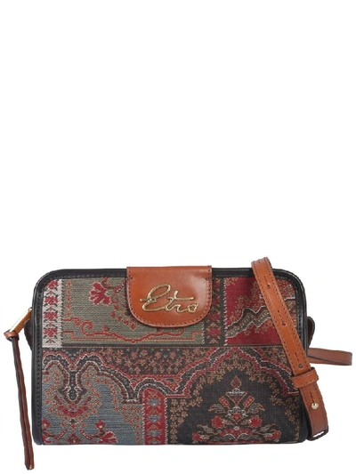 Etro Paisley Shoulder Bag In Multicolor