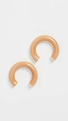 SOPHIE MONET X NANUSHKA CURVE EARRINGS