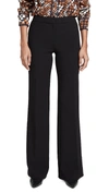 Kobi Halperin Plus Size Meghan Ponte Flare Pants In Black