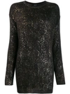 AVANT TOI SPARKLE-EMBELLISHED JUMPER