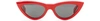 CELINE Cat eye sunglasses in acetate,4S019CPLB 27ED
