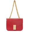 CELINE SMALL C BAG IN POLISHED CALFSKIN,CEL84WJHRED