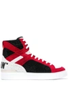 PHILIPP PLEIN MONEY BEAST HI-TOP SNEAKERS