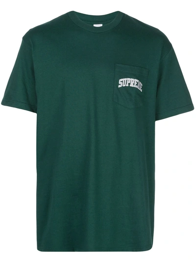 Supreme Raiders 47 Pocket Tee In Green