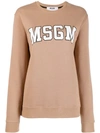 MSGM LOGO PRINT SWEATSHIRT