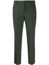 THEORY SLIM FIT CROP TROUSERS
