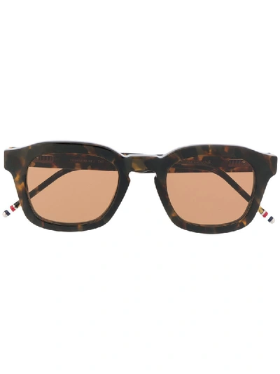 Thom Browne Eyewear Marble Square-frame Sunglasses