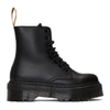 DR. MARTENS' DR. MARTENS BLACK VEGAN JADON II MONO BOOTS