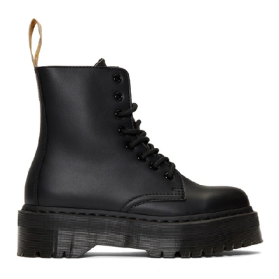 Dr. Martens Black Vegan Jadon Ii Mono Boots