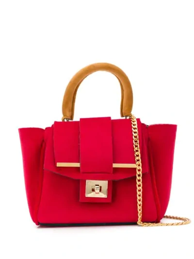 Alila Small Venice Tote Bag In Red
