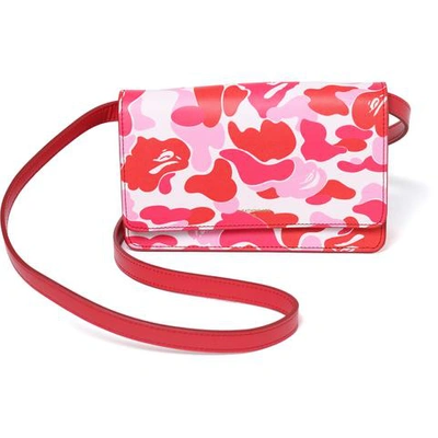 Bape Baby Lisa Leather Wallet Pink Bape Baby Lisa Leather Wallet