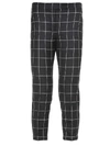 THOM BROWNE CHECK PATTERNED TROUSER,11040328