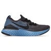 Nike Men's Epic React Flyknit 2 Running Shoes In Blue/black