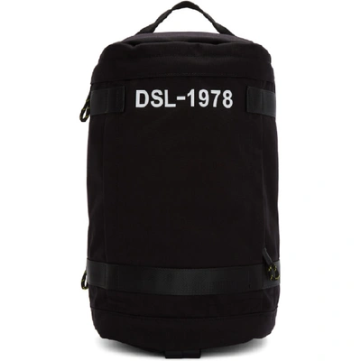 Diesel Black Pieve Backpack In T8013 Black