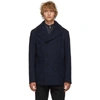 ETRO ETRO BLUE SPORTSWEAR PEACOAT