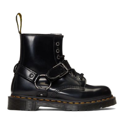 Dr. Martens' Black 1460 Harness Boots