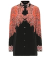 ETRO PRINTED SILK SHIRT,P00408673