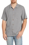 Tommy Bahama Al Fresco Tropics Classic Fit Silk Shirt In Shadow