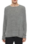 ALLSAINTS FALCON LONG SLEEVE COTTON BLEND CREWNECK T-SHIRT,MD012R