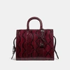 Coach Rogue In Python In Pewter/mirage Dark Red