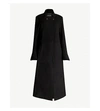 AGANOVICH FLARED-CUFFS SLIM-FIT WOOL COAT