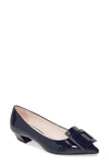 ROGER VIVIER GOMMETTINE BUCKLE POINTED TOE PUMP,RVW50823430D1PU800