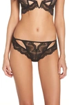 THISTLE & SPIRE KANE CUTOUT LACE THONG,471601