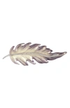 ALEXIS BITTAR FEATHER BROOCH,AB93P001281
