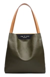 RAG & BONE PASSENGER LEATHER TOTE,WHH19F10104L10