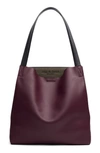 Rag & Bone Passenger Leather Tote - Purple In Mer/ Olvngt