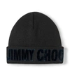 JIMMY CHOO FRAN Teal Blended Wool Knit Hat,FRANH6E045120S512