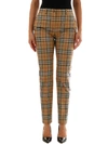 BURBERRY VINTAGE CHECK TROUSERS,11034869