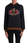 DOLCE & GABBANA FONT AND BACK PRINTED HOODIE,11040684