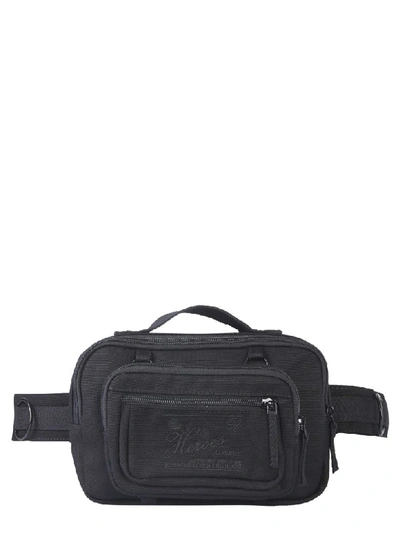 Raf Simons Rs Loop Pouch In Nero
