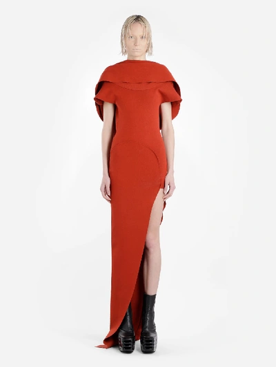 Rick Owens Dresses In Red