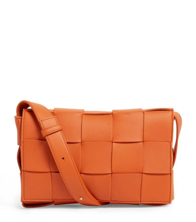 Bottega Veneta Leather Intrecciato Shoulder Bag