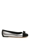 FERRAGAMO BICOLOR VARINA BALLERINAS,11041510