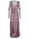 Y/PROJECT Y/PROJECT PLAID DRESS,11041642