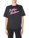 BOUTIQUE MOSCHINO ROUND NECK T-SHIRT,11041291