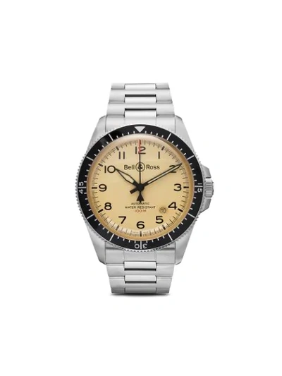 Bell & Ross Br V2-92 Military Beige 41mm In Beige, Black And Grey