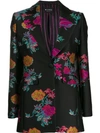 ETRO BLAZER MIT BLUMENSTICKEREI