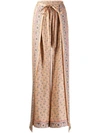 CHLOÉ BANDANNA PRINT PALAZZO TROUSERS